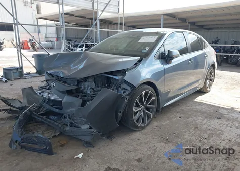 2021 Toyota Corolla Se из США, поврежденный, VIN JTDS4MCE2MJ060924